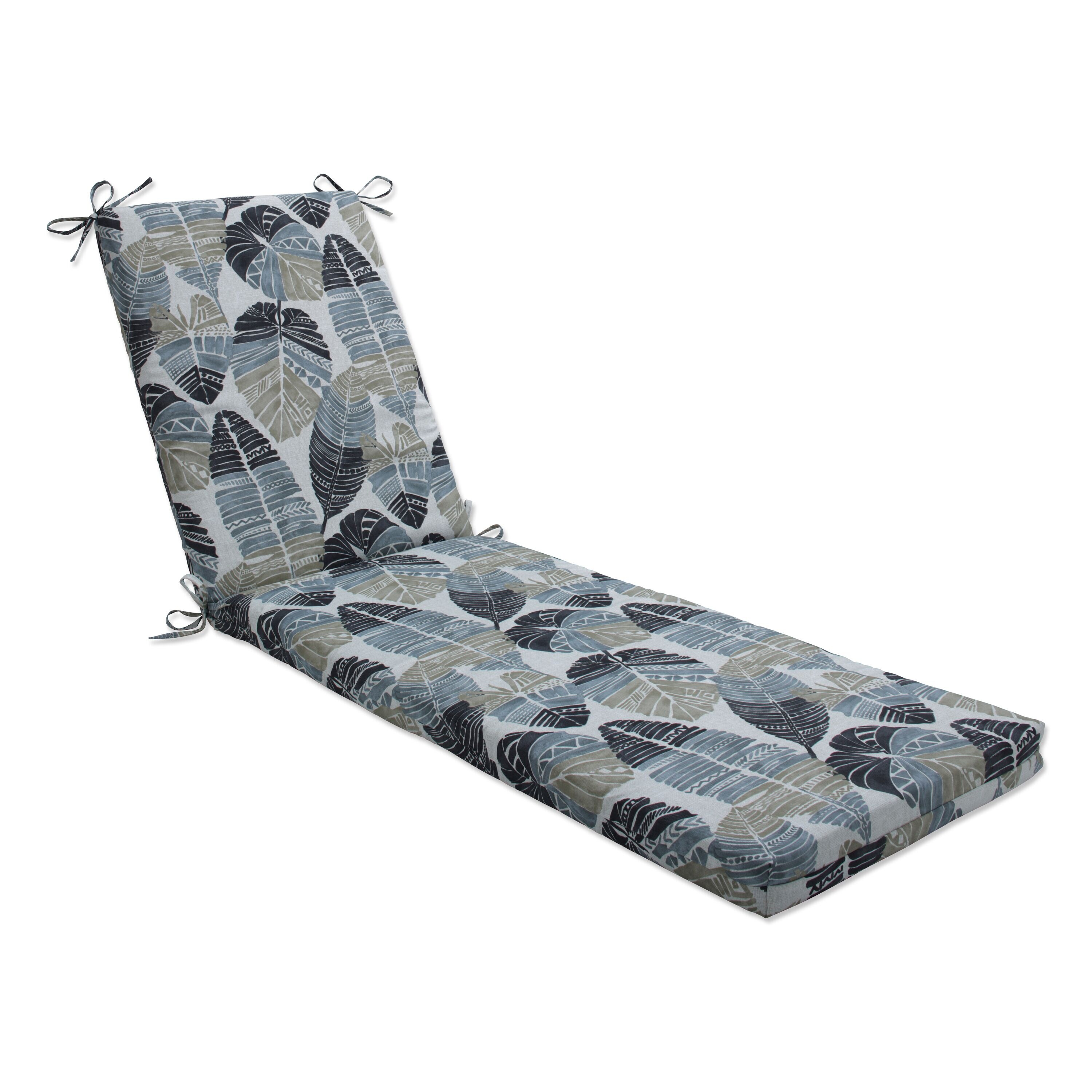 Pillow Perfect Outdoor Indoor Hixon Stone Chaise Lounge Cushion